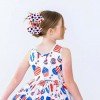 4th of July American Flag Cute Hair Bows Set Kids Teen Patriotic Celebration Hair Bows Clip Girls Hair Accessories