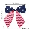 4th of July American Flag Cute Hair Bows Set Kids Teen Patriotic Celebration Hair Bows Clip Girls Hair Accessories