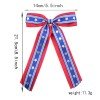 4th of July Big Multi Layered Hair Bow for Girls Toddler Patriotic Boutique Star Hair Bow Independence Day Hair Accessories