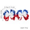4th of July Big Multi Layered Hair Bow