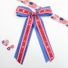 4th of July Big Multi Layered Hair Bow for Girls Toddler Patriotic Boutique Star Hair Bow Independence Day Hair Accessories