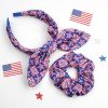 Wholesale 4th of July Patriotic Hair Bow Clips Independence Day Long Tail Sailor Bows for Girls Kids Patriotic Hair Accessories