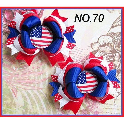 4th of july hair bows 4th of july hair bows