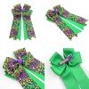 Mardi Gras Themed Horse Show Hair Accessories