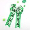 St Patrick's Day Lucky Clover Hair Bows Girls Shamrock Long Streamer Hair Bow Clip Kids Tassel Hair Accessories St Patrick's Day Lucky Clover Hair Bows Girls Shamrock Long Streamer Hair Bow Clip Kids Tassel Hair Accessories