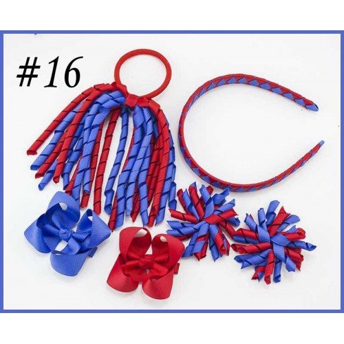 Threaded woven strap roll, hair tie, braided headband, girl’s double-color bow, children’s hair clips. Threaded woven strap roll, hair tie, braided headband, girl’s double-color bow, children’s hair clips.