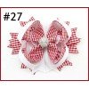 School Gingham Hair Bow ,back to school plaid hair bows School Gingham Hair Bow ,back to school plaid hair bows