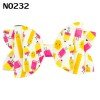 4.5'' back to school glitter hair bows pencil glitter bows fashion girl hair clips accessories