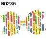 4.5'' back to school glitter hair bows pencil glitter bows fashion girl hair clips accessories