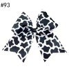 7inch 4th of July  cheer bows，large hair bows ，hair accessories for kids