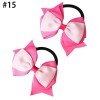 3.5inch School Uniform Hair Bow ribbon Bows 3.5inch School Uniform Hair Bow ribbon Bows