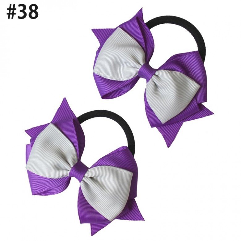3.5inch School Uniform Hair Bow ribbon Bows 3.5inch School Uniform Hair Bow ribbon Bows