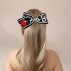 Back to School ABC Hair Bows Girls apple Pencil Book Cute Students Hair Clip Kids Hair Accessories