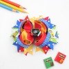 4.5'' School Hair Bow Go Back to School Stacked Boutique Crayon Hair Bow