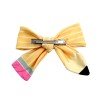 Back to School Pencil Hair Bow Clip Headband for Girls School Pencil Hair Scrunchies Kids Hair Bow Accessories