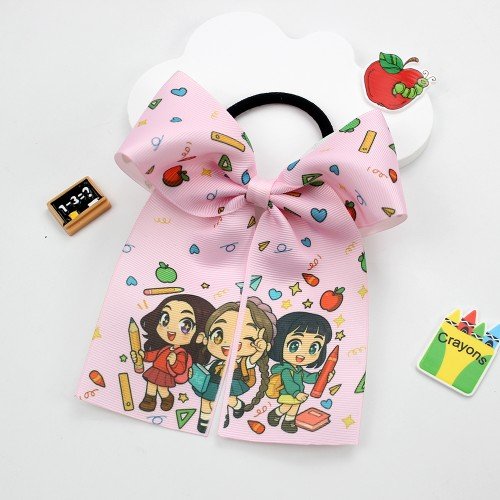 back to school kpop cheer bows 