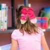 Back to School Big Pencil Cheer Hair Bow Clips