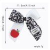 Back to School Neopreneboo Pencil Hair Bow for Girls School apple Vacuum Cup Hair Clips Kids School Uniform Hair Accessories