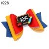 back to school Glitter hair bows back to school Glitter hair bows