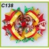 Red & Green Christmas Boutique Hair Bows for Girls - Holiday Party Accessories 101-150 Red & Green Christmas Boutique Hair Bows for Girls - Holiday Party Accessories 101-150