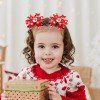 2pcs/set christmas reindeer Pinwheel hair bow for girl 2pcs/set christmas reindeer Pinwheel hair bow for girl