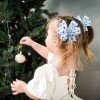 2pcs/set christmas reindeer Pinwheel hair bow for girl 2pcs/set christmas reindeer Pinwheel hair bow for girl