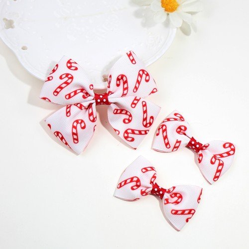 3pcs/set Thanksgiving Hair Bows , christmas  Hair Bows