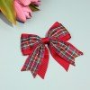 Christmas Plaid cheer Hair Bow Clips for Girls, Christmas Plaid cheer Hair Bow Clips for Girls,