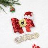Christmas Hair Bow Clip Christmas Tree Glitter Hair Clips Christmas Hair Bow Clip Christmas Tree Glitter Hair Clips