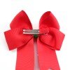 4.7inch Christmas Santa Hot Stamping Cheer Hair Bows 4.7inch Christmas Santa Hot Stamping Cheer Hair Bows