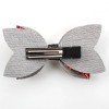 Winter Christmas Glitter Hair Clips Christmas Santa Glitter Hair Bows Kids Happy New Year Hair Bow Accessories
