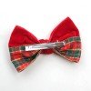 Santa Boots Bows Christmas Santa Boots Festival Hair Accessories for Girls Kids Red Santa Suit Bow for Winter