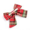Winter Christmas Handmade Tartan Plaid Hair Bow and Headband Set for Girls School Uniform Bows for Kids Hair Accessories