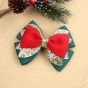 Christmas Glitter Hair Bow Clip Layered Glitter Bow Barrettes New Year Hair Bow for Girls Kids Hair Bow Accessories Christmas Glitter Hair Bow Clip Layered Glitter Bow Barrettes New Year Hair Bow for Girls Kids Hair Bow Accessories