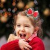 Christmas Glitter Hair Bow Clip Layered Glitter Bow Barrettes New Year Hair Bow for Girls Kids Hair Bow Accessories Christmas Glitter Hair Bow Clip Layered Glitter Bow Barrettes New Year Hair Bow for Girls Kids Hair Bow Accessories