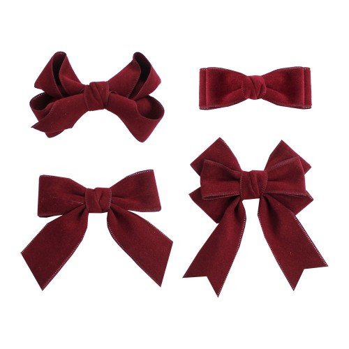 Suede Bow Hair Clips Set for Girls Assorted Size Suede Kids Pigtail Bow Clips Faux Suede Hair Bow Accessories Suede Bow Hair Clips Set for Girls Assorted Size Suede Kids Pigtail Bow Clips Faux Suede Hair Bow Accessories