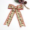 Christmas Moonstitch Long Streamer Bow Scalloped Edge Santa Gingerbread Ribbon Bow Winter Snowflake Hair Accessories Christmas Moonstitch Long Streamer Bow Scalloped Edge Santa Gingerbread Ribbon Bow Winter Snowflake Hair Accessories