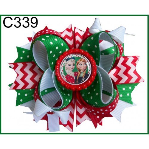 Christmas Hair Bows，Festive Christmas Hair Bows 301-350
