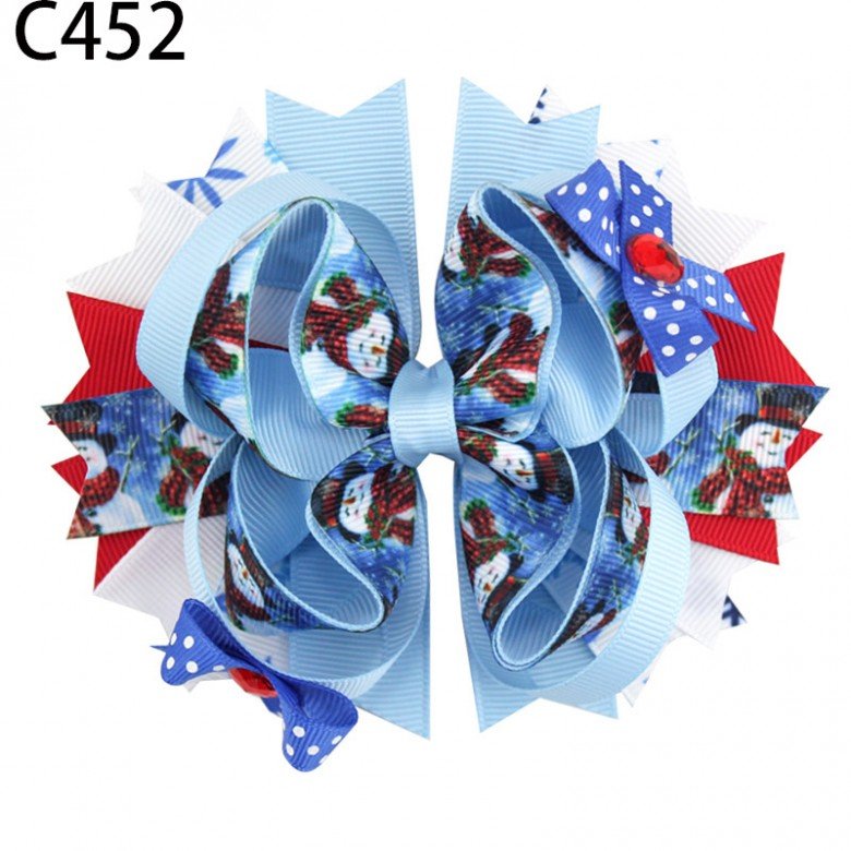 Christmas Hair Bows,Festive Christmas Hair Bows 451-500 Christmas Hair Bows,Festive Christmas Hair Bows 451-500