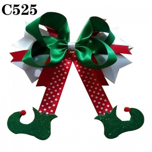 Christmas Party Hair Bows for Girls – Boutique Holiday Accessories501-550