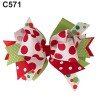 Christmas Hair Bow Clip Santa Bottle Cap Hair Bows Clip 551-600 Christmas Hair Bow Clip Santa Bottle Cap Hair Bows Clip 551-600