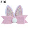 Easter Bunny Hair Bow Rabbit Hair Clip glitter girl hair accessories Easter Bunny Hair Bow Rabbit Hair Clip glitter girl hair accessories