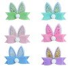 Easter Bunny Hair Bow Rabbit Hair Clip glitter girl hair accessories Easter Bunny Hair Bow Rabbit Hair Clip glitter girl hair accessories