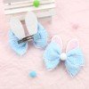 2pcs/set Spring Easter Festival Bunny Ear Hair Bow