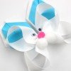  Spring Easter Peep Sculpture Hair Clips for Girls Cute Bunny Hair Bows Easter Rabbit Kids Boutique Hair Accessories