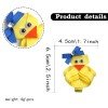 Easter Spring Hair Clip Headband Cute Chick Sculpture Hair Accessories Easter Bunny Clip Kids Peep Hair Accessories