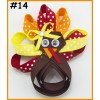 Thanksgiving Gobble Gobble Turkey Thanksgiving Turkey Hair Bow Thanksgiving Gobble Gobble Turkey Thanksgiving Turkey Hair Bow