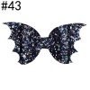 Glitter Bat Hair Bow Vampire hair clips Glitter Bat Hair Bow Vampire hair clips