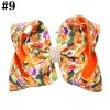 6'' halloween hair bows  ， halloween  jack sally hocus pocus  hair bows