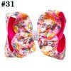 6'' halloween hair bows  ， halloween  jack sally hocus pocus  hair bows
